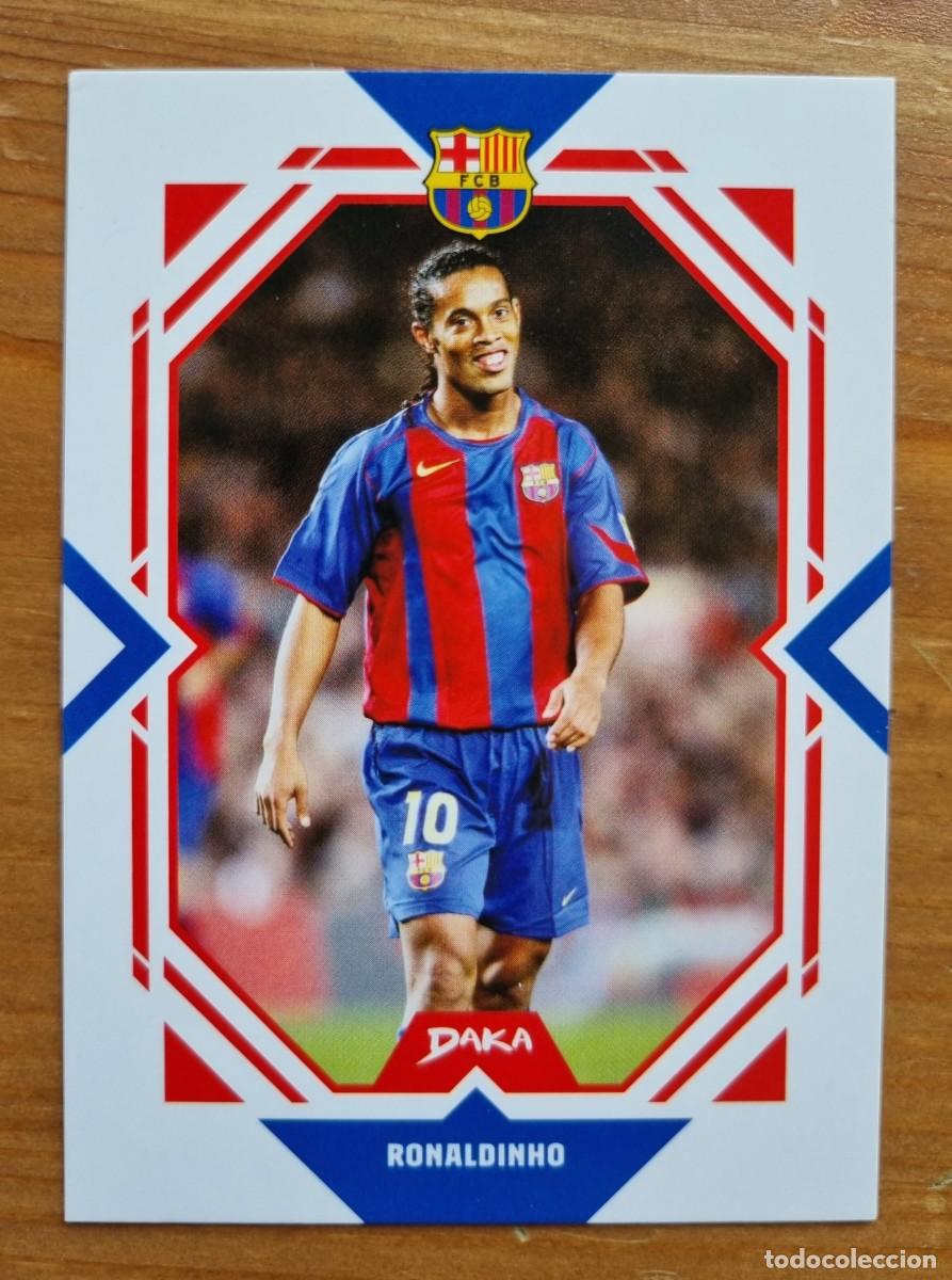 Cromos de f&uacute;tbol: FCB-25-A RONALDINHO (FC Barcelona). DAKA Topps Audience 2025 2026 25 26