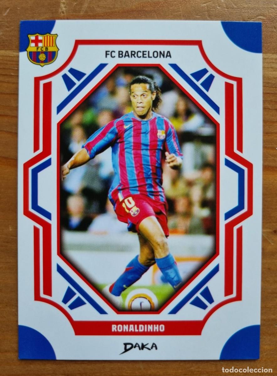 Cromos de f&uacute;tbol: FCB-25-B RONALDINHO (FC Barcelona). DAKA Topps Audience 2025 2026 25 26