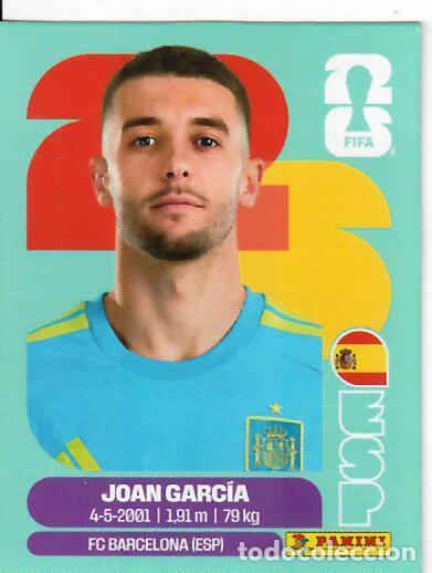 Cromos de f&uacute;tbol: CROMO PANINI MUNDIAL WORLD CUP 2026 ACTUALIZACI&Oacute;N JUG&Oacute;N - ESP J7 - JOAN GARC&Iacute;A - ESPA&Ntilde;A - NO OFERTAS
