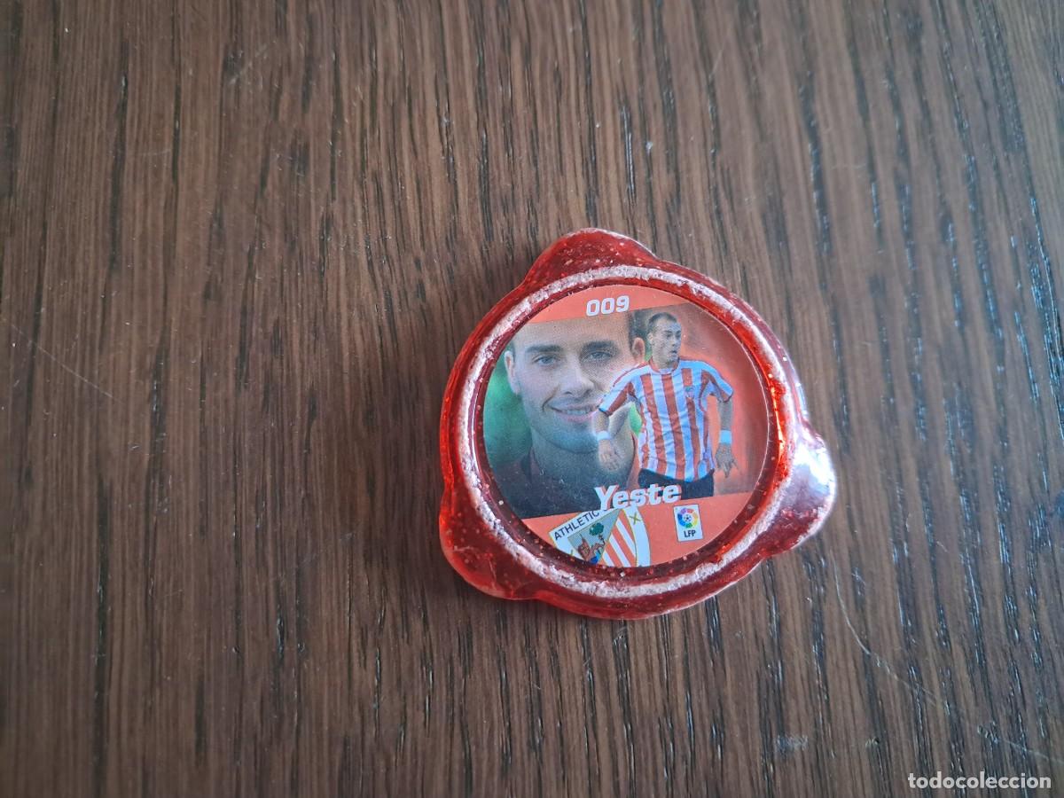 Cromos de f&uacute;tbol: COLECCI&Oacute;N TAZOS PANINI LIGA 06/07 2006 2007 KRAKS TAZO CAPS POGS ATHLETIC DE BILBAO 009 YESTE