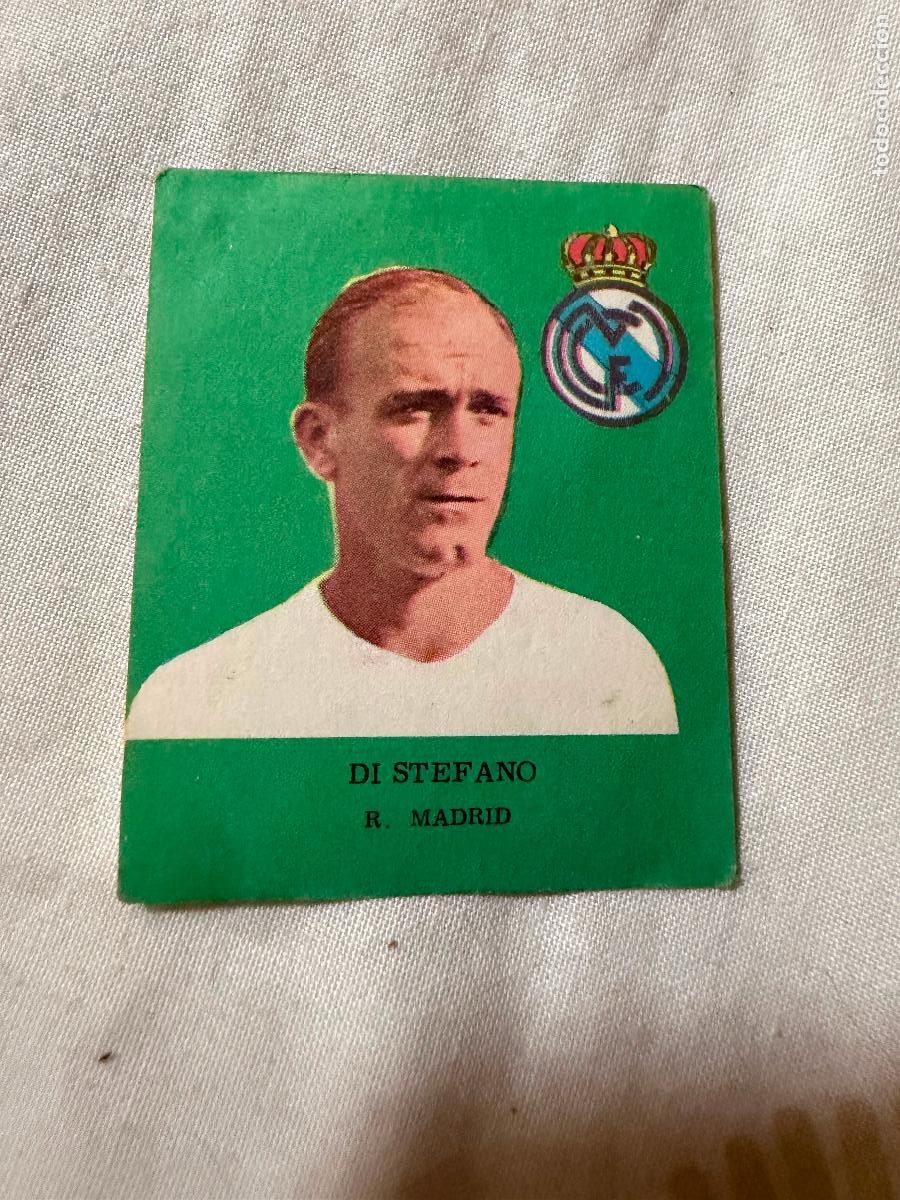 Cromos de f&uacute;tbol: Cromo de f&uacute;tbol di stefano 1963