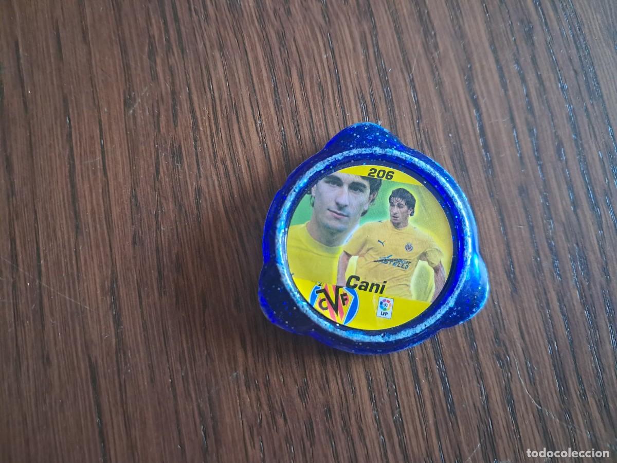 Cromos de f&uacute;tbol: TAZO KRAKS DE F&Uacute;TBOL CANI VILLARREAL C.F. N&ordm; 206 LIGA 2006-2007/06-07 DE PANINI