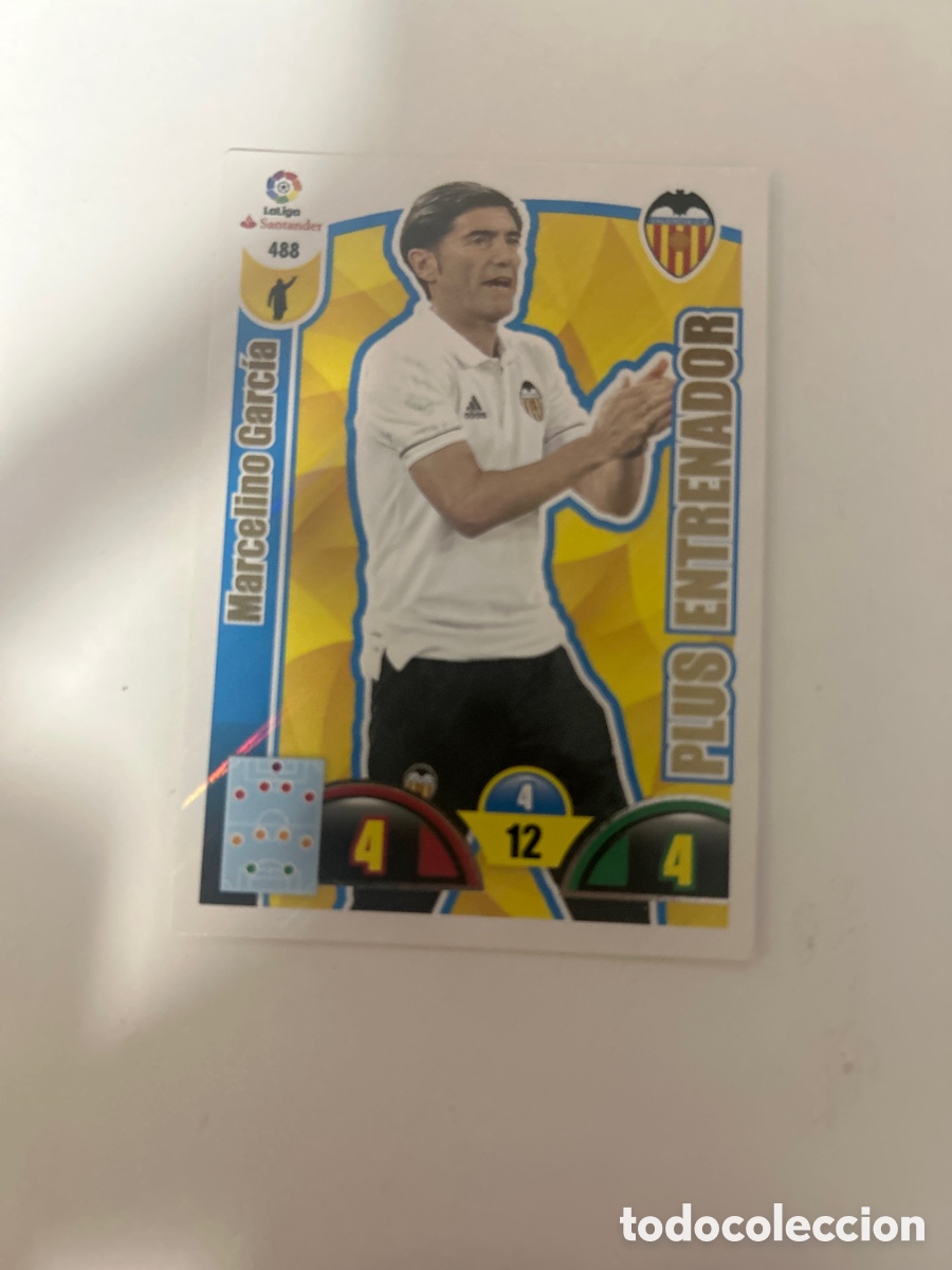 Cromos de f&uacute;tbol: Marcelino Garc&iacute;a LaLiga 2017-2018 (488)