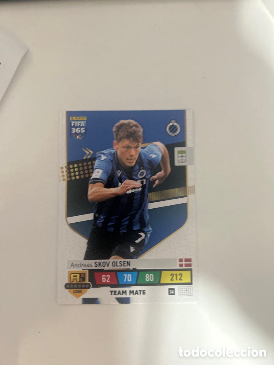 Cromos de f&uacute;tbol: Andreas Skov Olsen FIFA365 2023 (34)