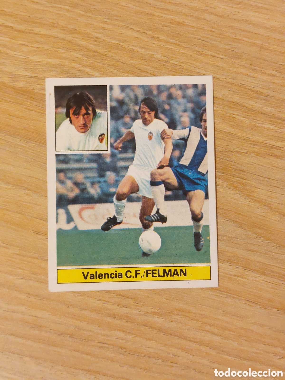 Cromos de f&uacute;tbol: FELMAN VALENCIA EDICIONES ESTE 81 82 1981 1982