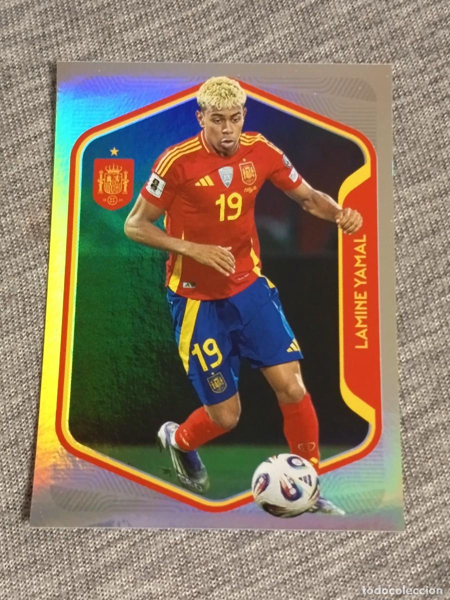 Cromos de f&uacute;tbol: LAMINE YAMAL CARREFOUR MUNDIAL 2026 N&deg;50 NUEVO