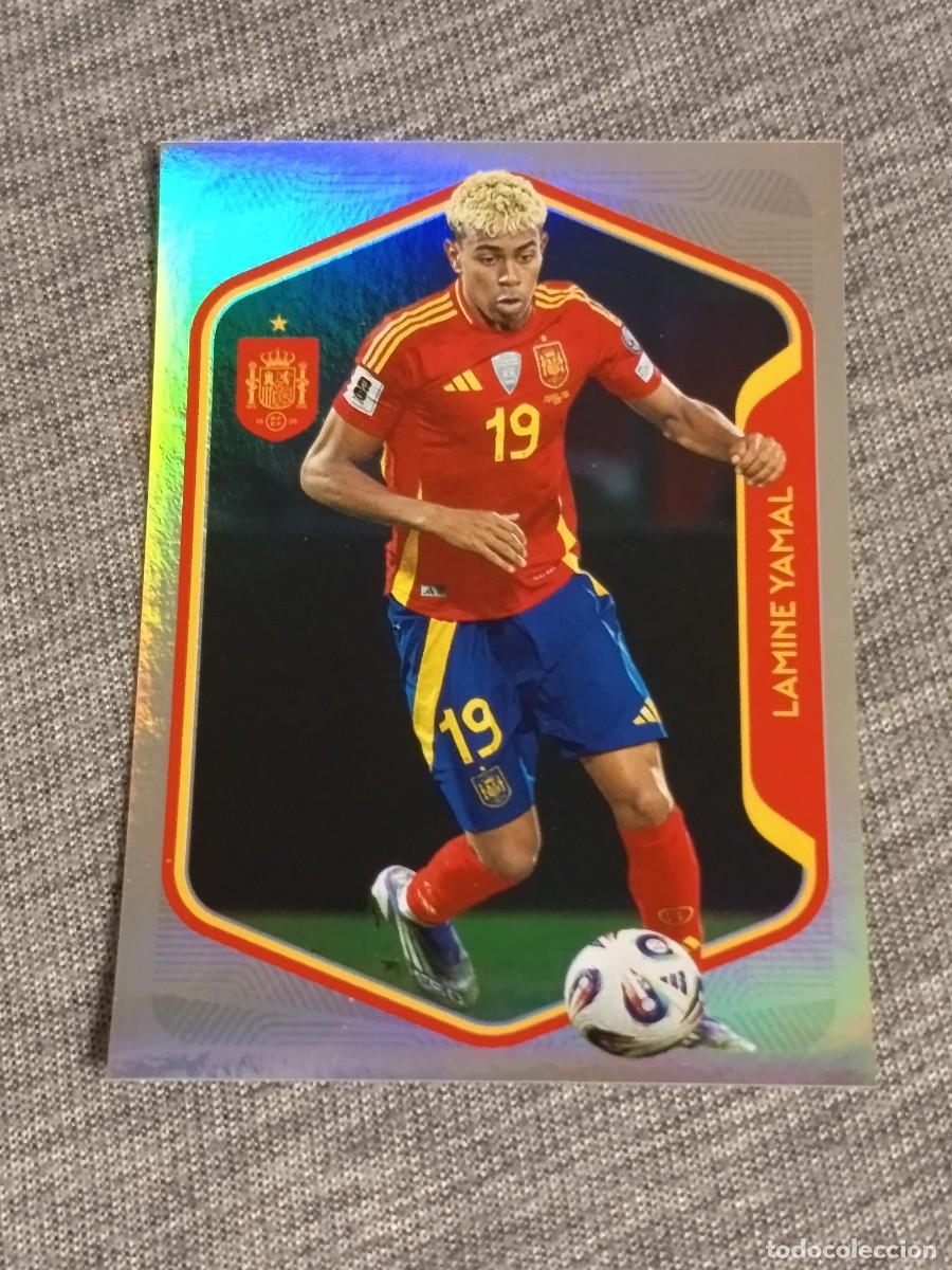 Cromos de f&uacute;tbol: LAMINE YAMAL CARREFOUR MUNDIAL 2026 N&deg;50 NUEVO