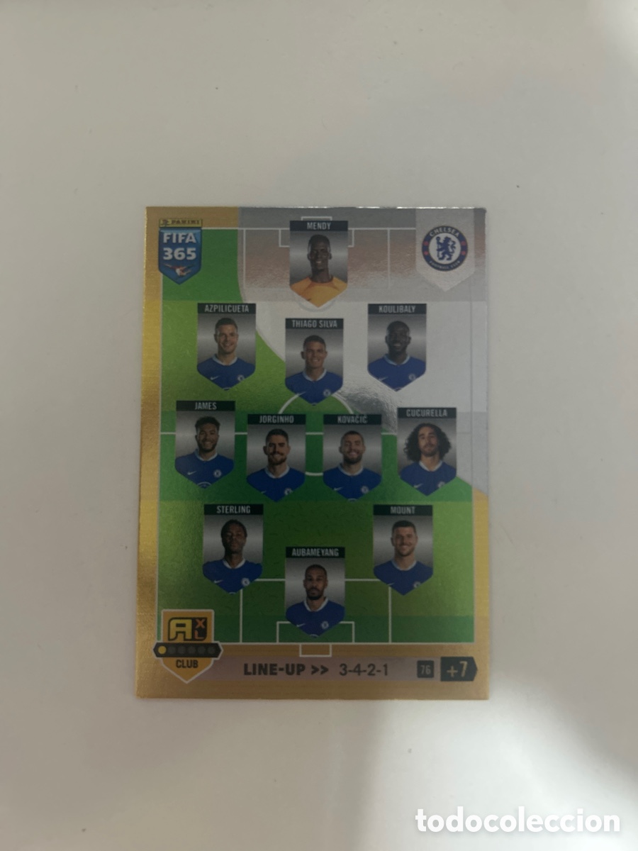 Cromos de f&uacute;tbol: Alineaci&oacute;n Chelsea FIFA365 2023 (76)
