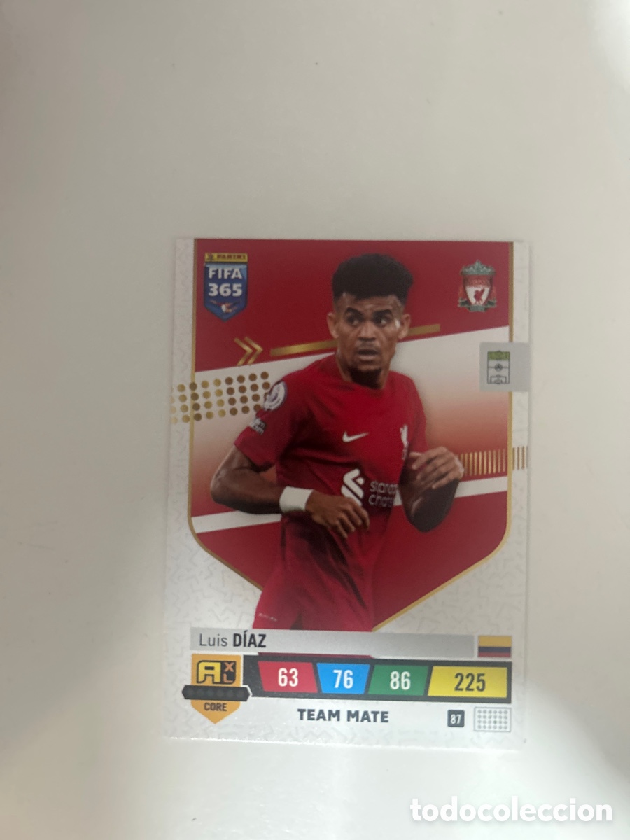 Cromos de f&uacute;tbol: Luis D&iacute;az FIFA365 2023 (87)