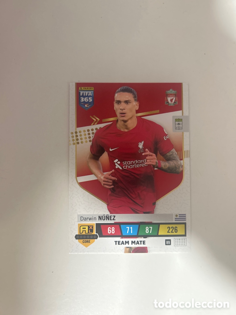 Cromos de f&uacute;tbol: Darwin N&uacute;&ntilde;ez FIFA365 2023 (89)