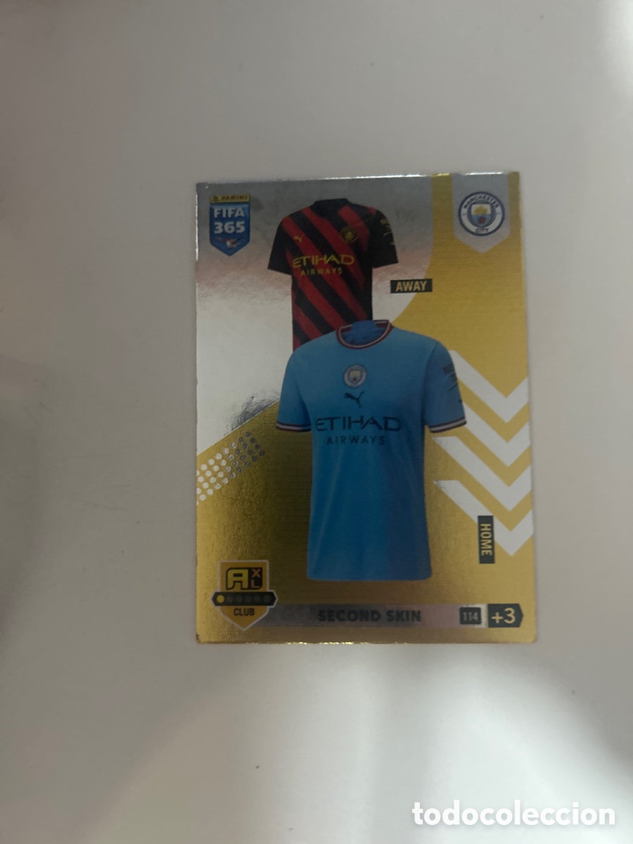 Cromos de f&uacute;tbol: Second Skin Manchester City FIFA365 2023 (114)
