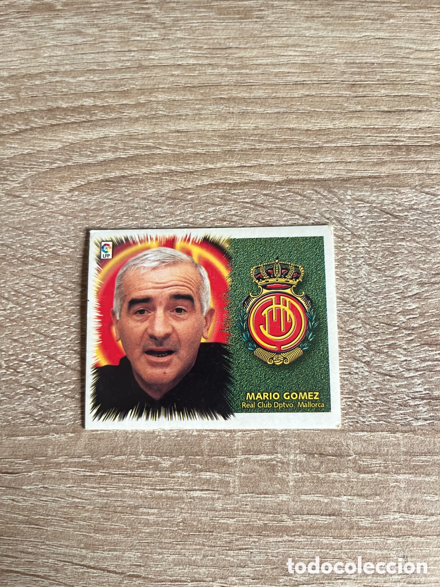 Cromos de f&uacute;tbol: MARIO G&Oacute;MEZ LIGA ESTE EDICIONES ESTE 1999 2000 99 00 MALLORCA