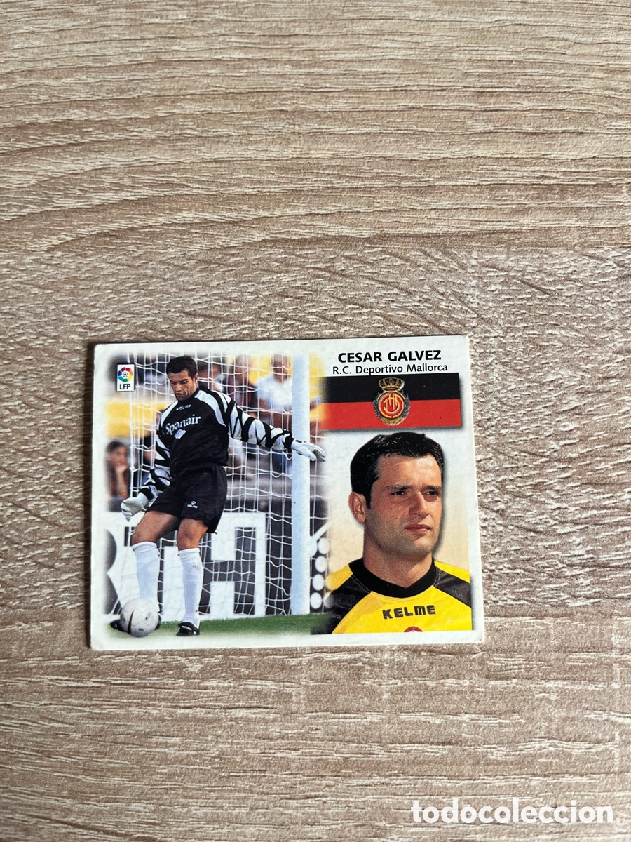 Cromos de f&uacute;tbol: CESAR G&Aacute;LVEZ LIGA ESTE EDICIONES ESTE 1999 2000 99 00 MALLORCA