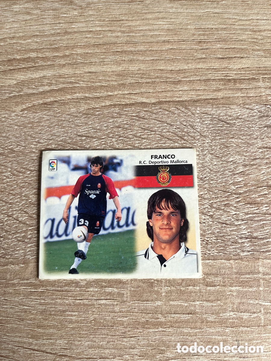 Cromos de f&uacute;tbol: FRANCO LIGA ESTE EDICIONES ESTE 1999 2000 99 00 MALLORCA