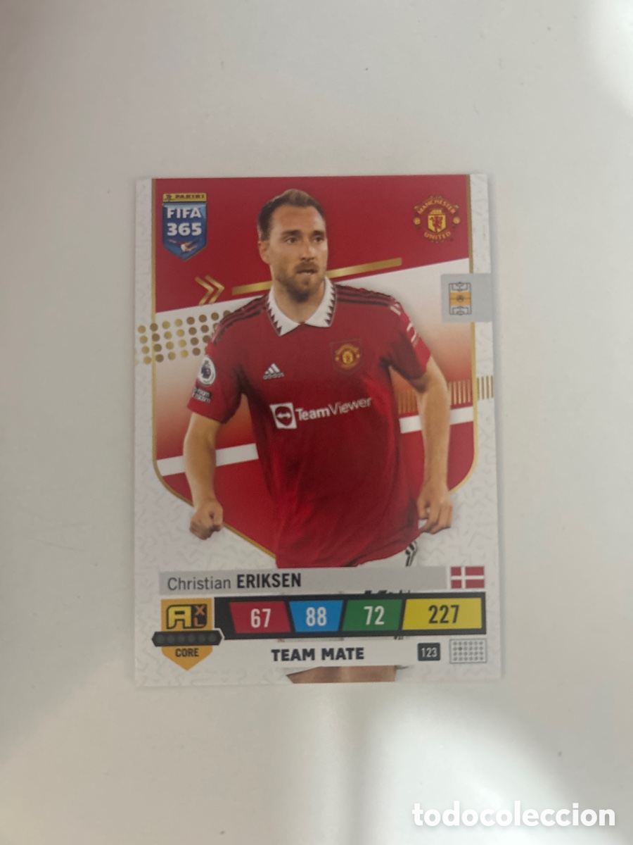 Cromos de f&uacute;tbol: Christian Eriksen FIFA365 2023 (123)