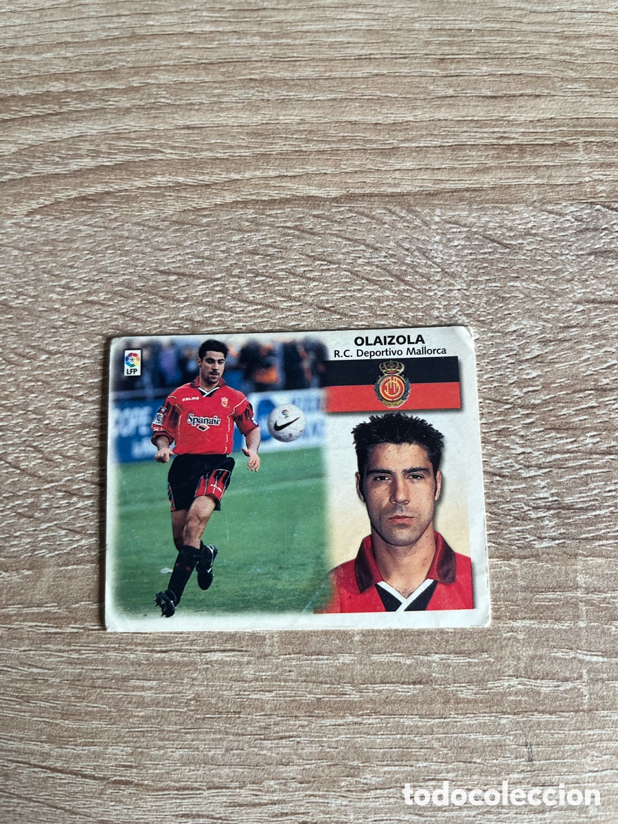 Cromos de f&uacute;tbol: OLAIZOLA LIGA ESTE EDICIONES ESTE 1999 2000 99 00 MALLORCA