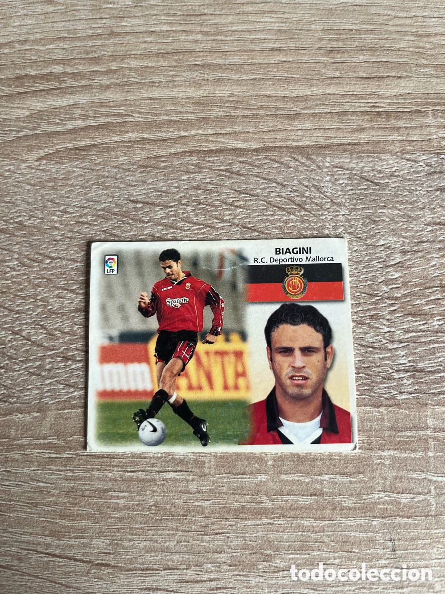 Cromos de f&uacute;tbol: BIAGINI LIGA ESTE EDICIONES ESTE 1999 2000 99 00 MALLORCA