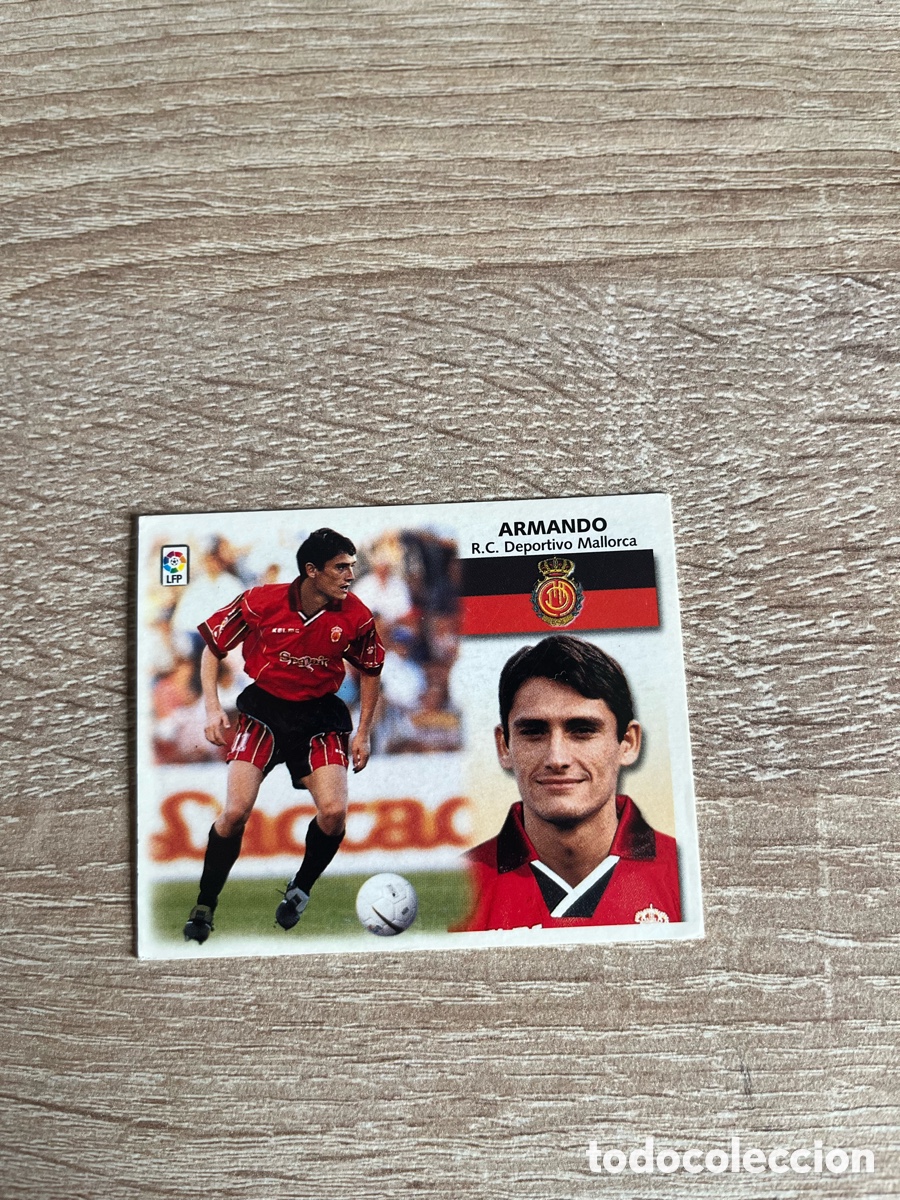 Cromos de f&uacute;tbol: ARMANDO LIGA ESTE EDICIONES ESTE 1999 2000 99 00 MALLORCA