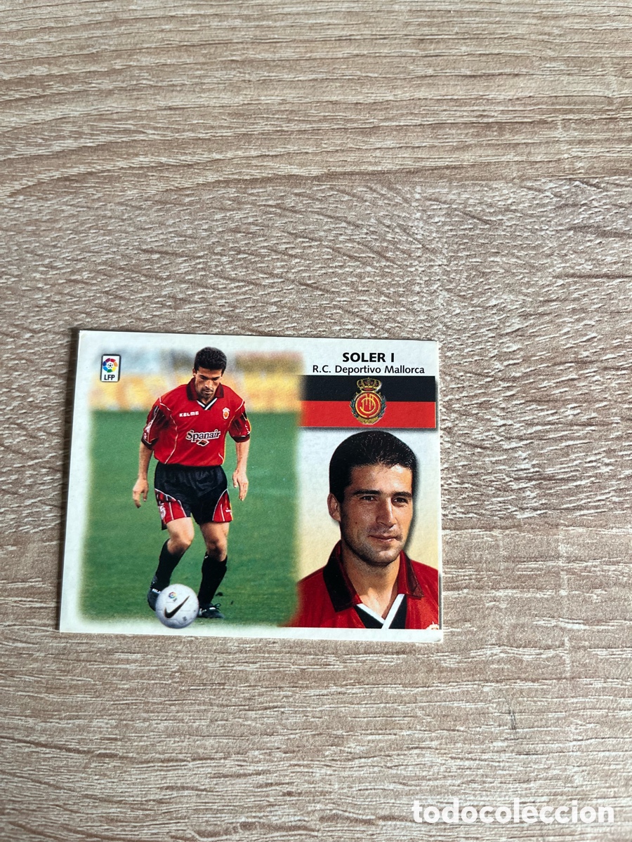 Cromos de f&uacute;tbol: SOLER I LIGA ESTE EDICIONES ESTE 1999 2000 99 00 MALLORCA