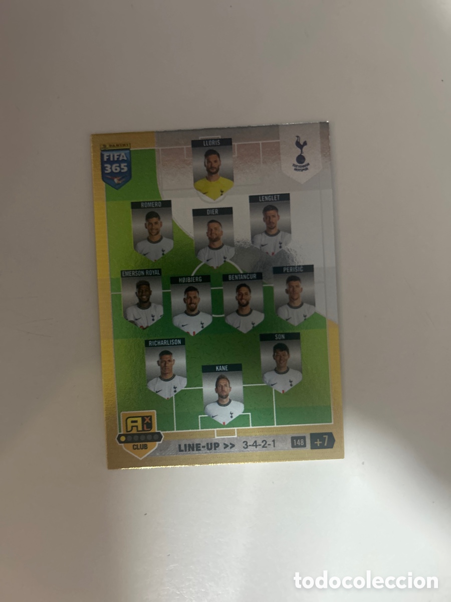 Cromos de f&uacute;tbol: Alineaci&oacute;n Tottenham Hotspur FIFA 365 2023 (148)