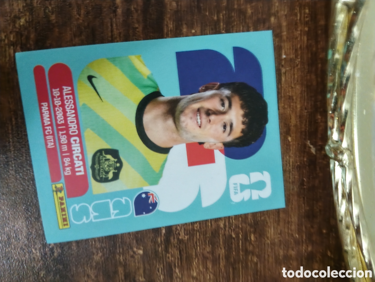 Cromos de f&uacute;tbol: AUS 5 Alessandro Circati, Australia, Panini FIFA World Cup Mundial 2026 Sticker