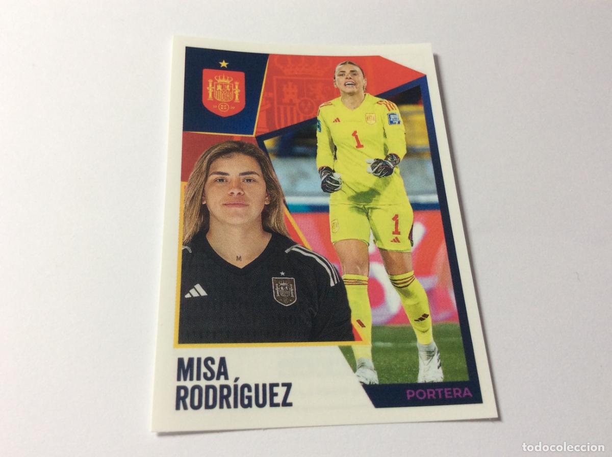 Cromos de f&uacute;tbol: 41 Misa Rodr&iacute;guez Espa&ntilde;a Carrefour &iexcl;Vamos Selecci&oacute;n! 2024 24 Panini