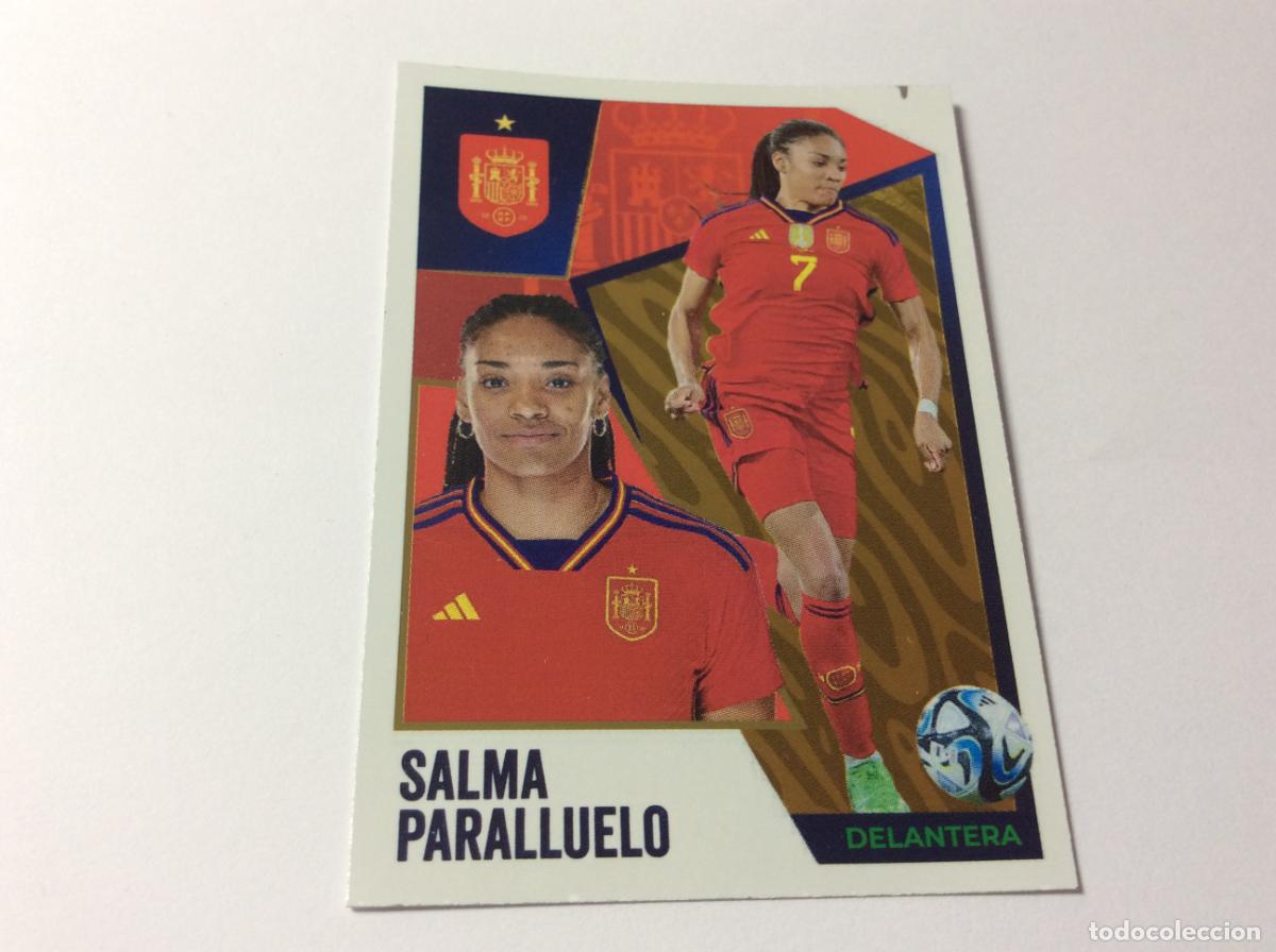 Cromos de f&uacute;tbol: 60 Salma Paralluelo Espa&ntilde;a Carrefour &iexcl;Vamos Selecci&oacute;n! 2024 24 Panini