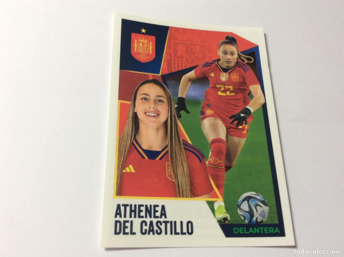 Cromos de f&uacute;tbol: 64 Athenea del Castillo Espa&ntilde;a Carrefour &iexcl;Vamos Selecci&oacute;n! 2024 24 Panini