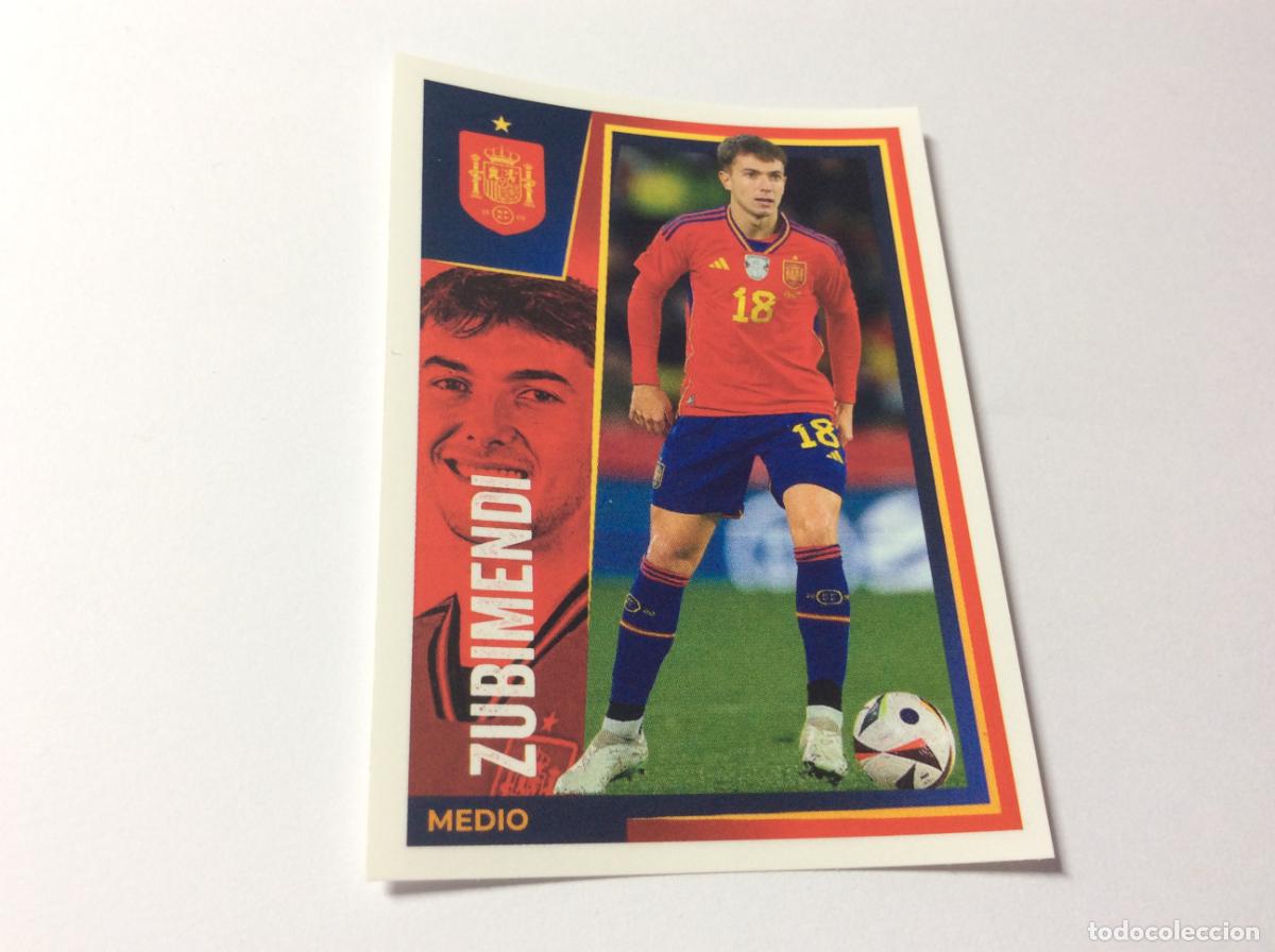 Cromos de f&uacute;tbol: 20 Zubimendi Espa&ntilde;a Carrefour &iexcl;Vamos Selecci&oacute;n! 2024 24 Panini