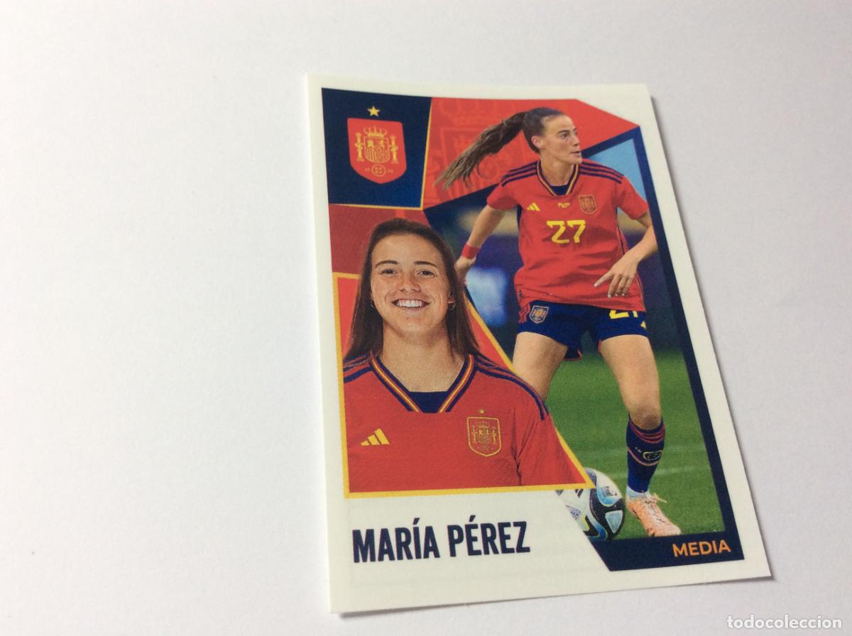 Cromos de f&uacute;tbol: 51 Mar&iacute;a P&eacute;rez Espa&ntilde;a Carrefour &iexcl;Vamos Selecci&oacute;n! 2024 24 Panini