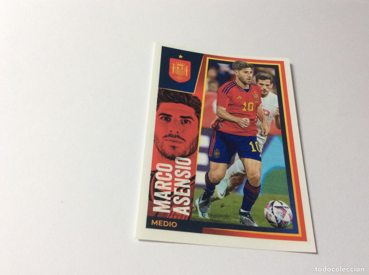 Cromos de f&uacute;tbol: 27 Marco Asensio Espa&ntilde;a Carrefour &iexcl;Vamos Selecci&oacute;n! 2024 24 Panini