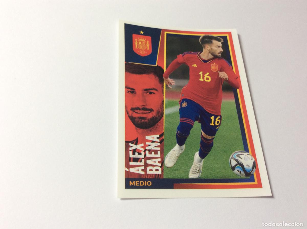 Cromos de f&uacute;tbol: 21 &Aacute;lex Baena Espa&ntilde;a Carrefour &iexcl;Vamos Selecci&oacute;n! 2024 24 Panini