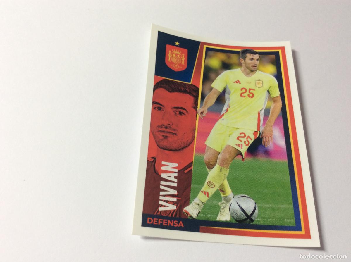 Cromos de f&uacute;tbol: 15 Vivian Espa&ntilde;a Carrefour &iexcl;Vamos Selecci&oacute;n! 2024 24 Panini