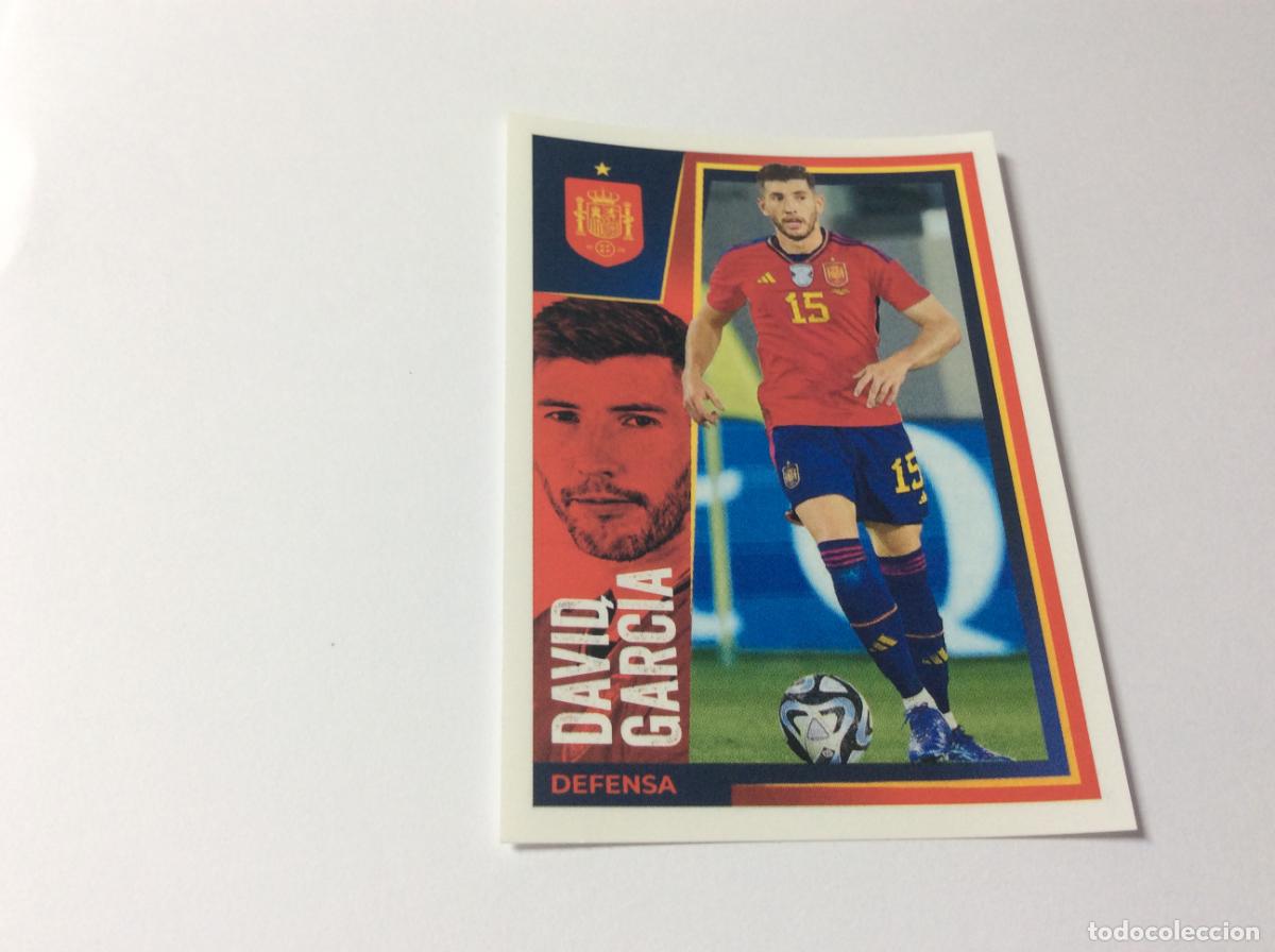 Cromos de f&uacute;tbol: 14 David Garc&iacute;a Espa&ntilde;a Carrefour &iexcl;Vamos Selecci&oacute;n! 2024 24 Panini
