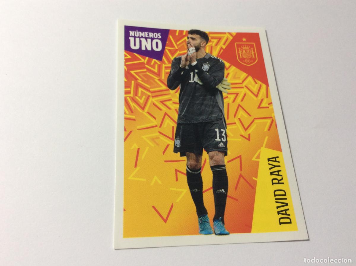 Cromos de f&uacute;tbol: 10 David Raya N&uacute;meros Uno Espa&ntilde;a Los &Iacute;dolos de la Roja 2022 22 Panini