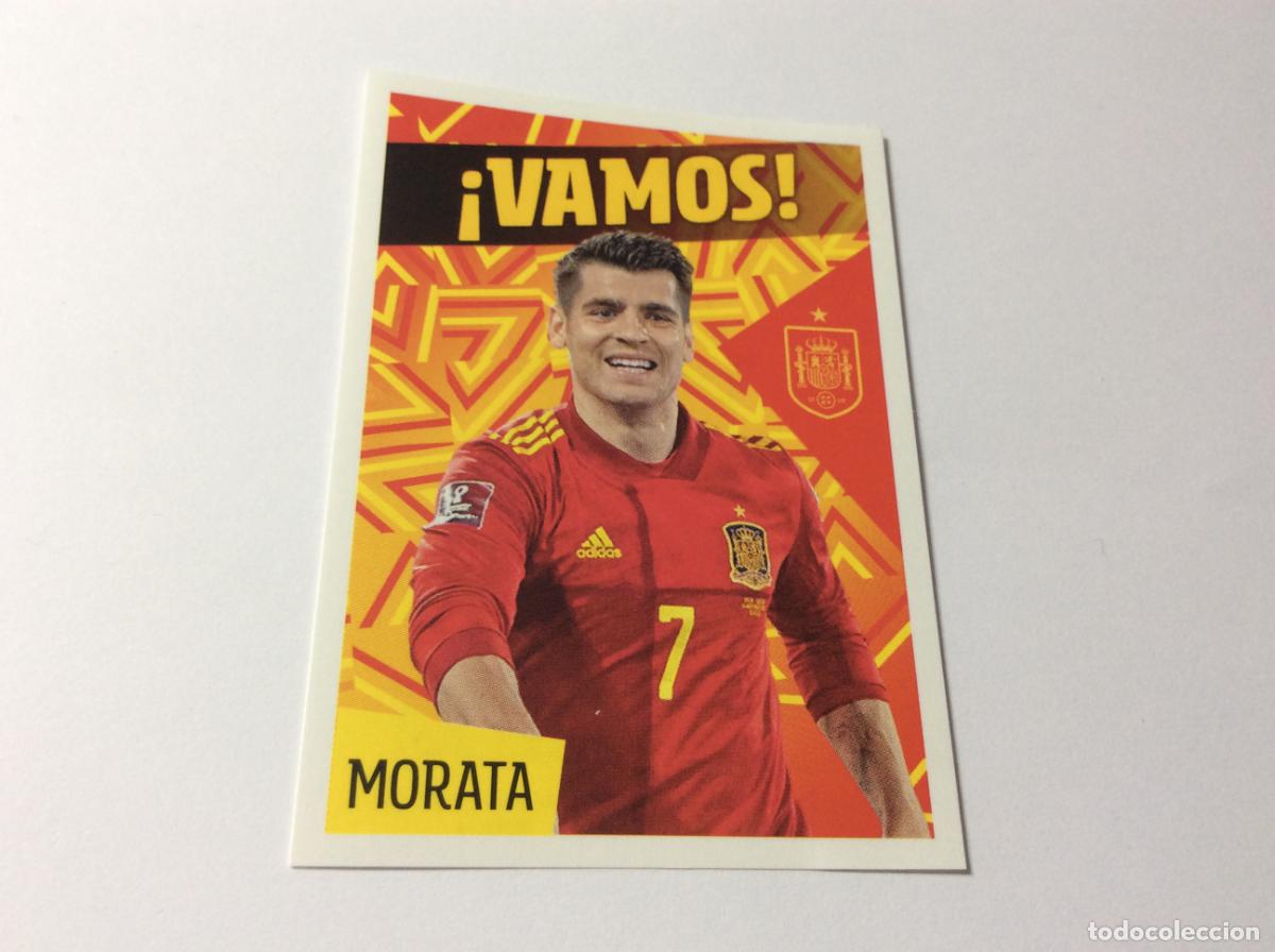 Cromos de f&uacute;tbol: 42 Morata &iexcl;Vamos! Espa&ntilde;a Los &Iacute;dolos de la Roja 2022 22 Panini