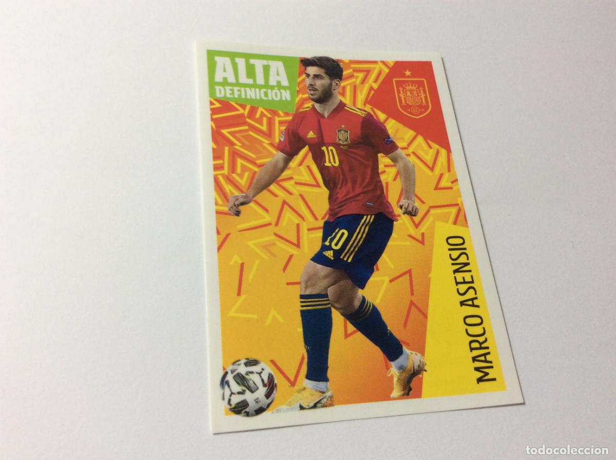 Cromos de f&uacute;tbol: 33 Marco Asensio Alta Definici&oacute;n Espa&ntilde;a Los &Iacute;dolos de la Roja 2022 22 Panini