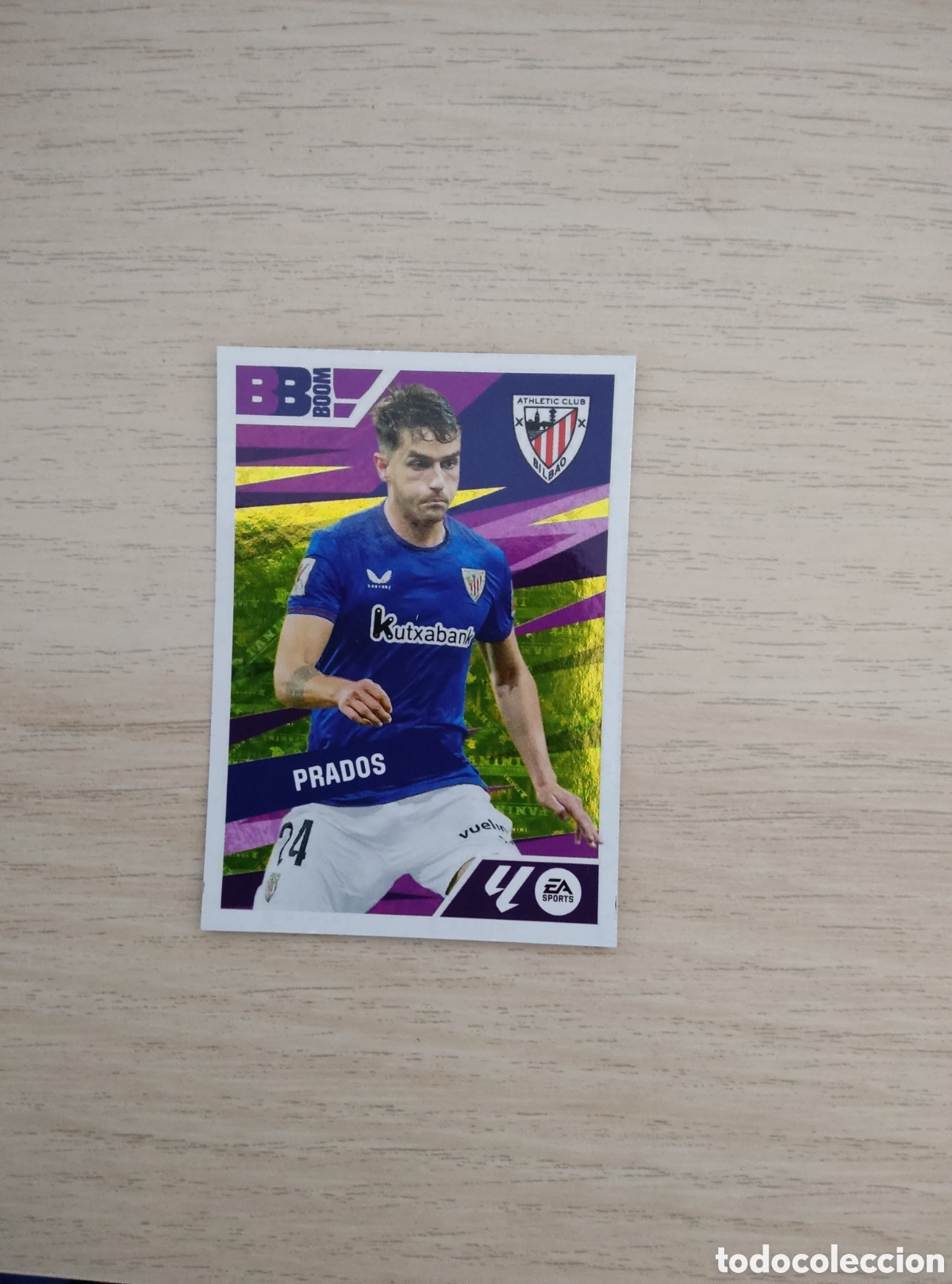 Cromos de f&uacute;tbol: 16 PRADOS ATHLETIC CLUB BABY BOOM LIGA ESTE 2024 2025