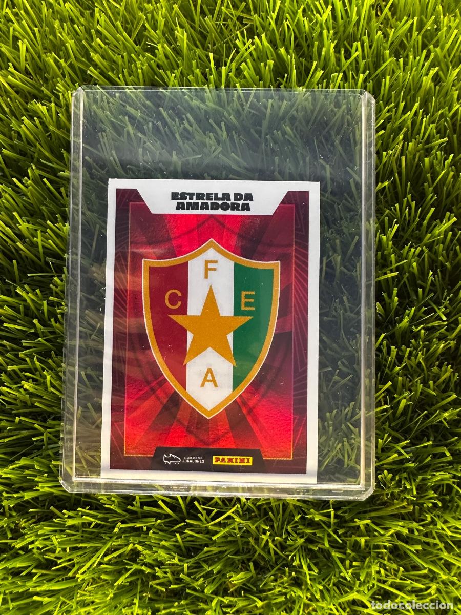 Cromos de f&uacute;tbol: N&ordm; 8 Escudo Estrela da Amadora Futebol Liga Portuguesa 23 24