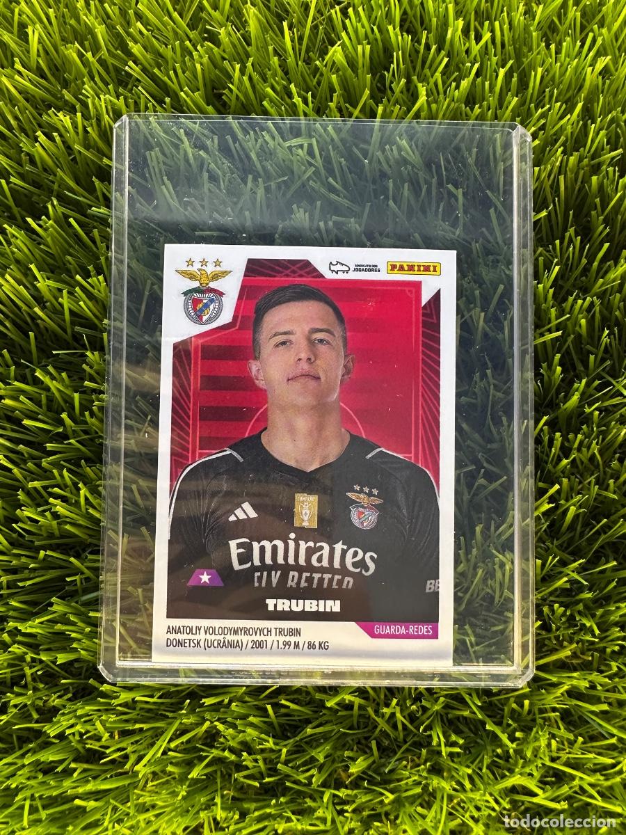 Cromos de f&uacute;tbol: N&ordm; 39 Trubin SL Benfica Futebol Liga Portuguesa 23 24