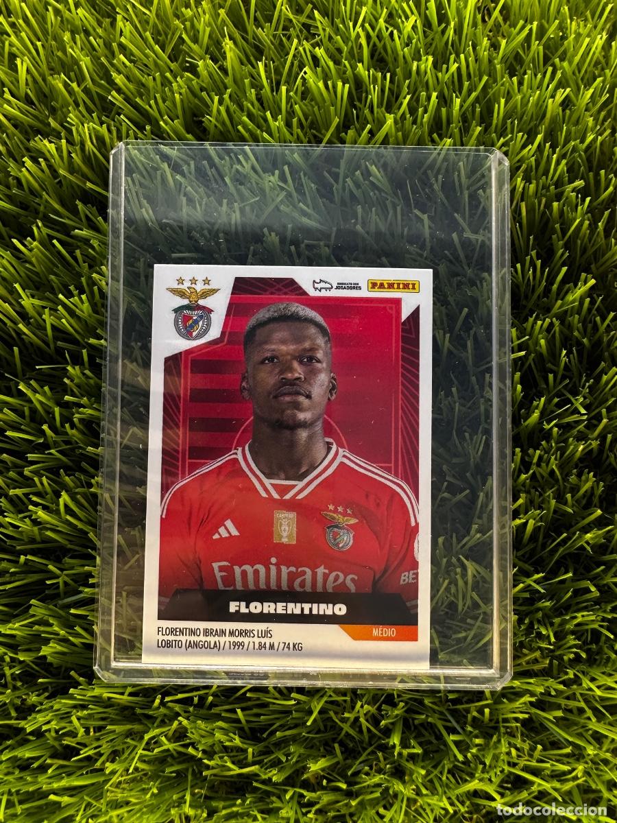 Cromos de f&uacute;tbol: N&ordm; 48 Florentino SL Benfica Futebol Liga Portuguesa 23 24