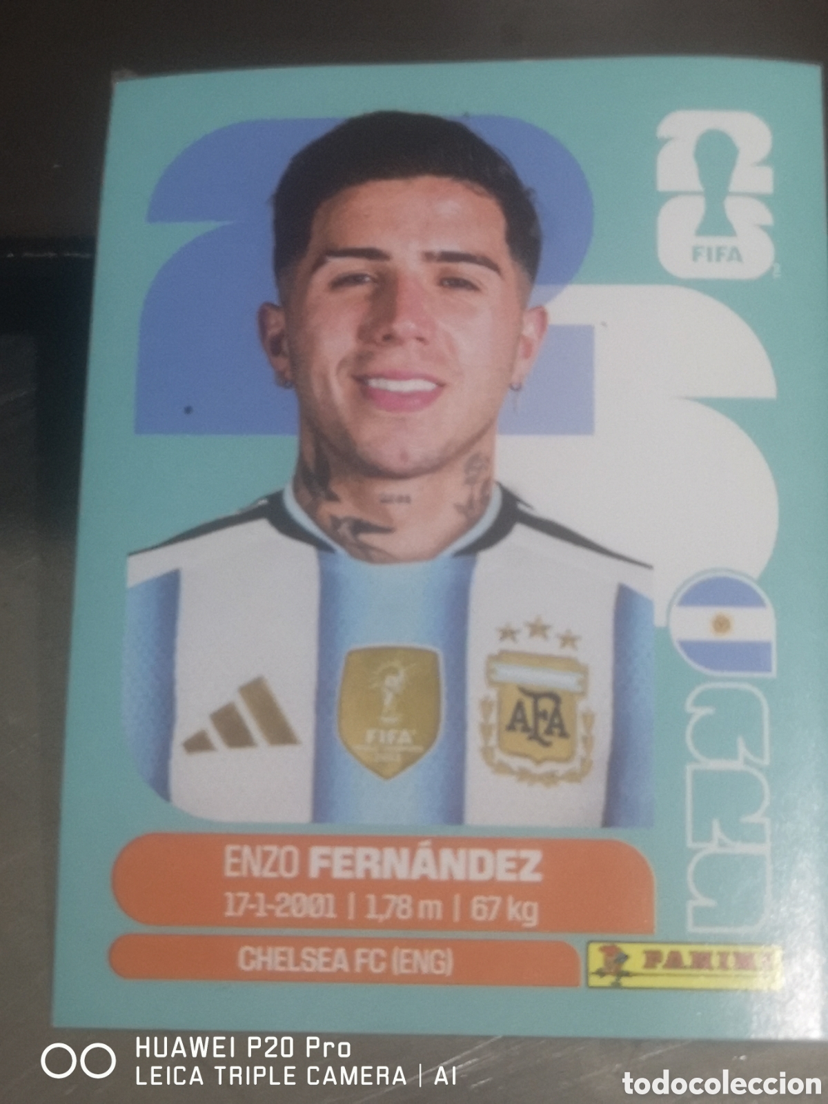 Cromos de f&uacute;tbol: FIFA WORLD CUP MUNDIAL 2026 ENZO FERNANDEZ - ARG 8