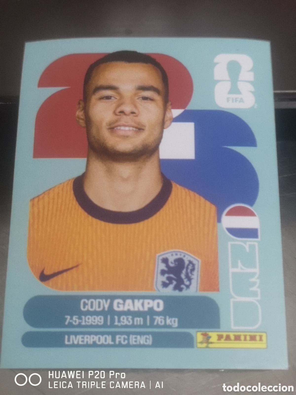 Cromos de f&uacute;tbol: FIFA WORLD CUP MUNDIAL 2026 CODY GAKPO - NED 20
