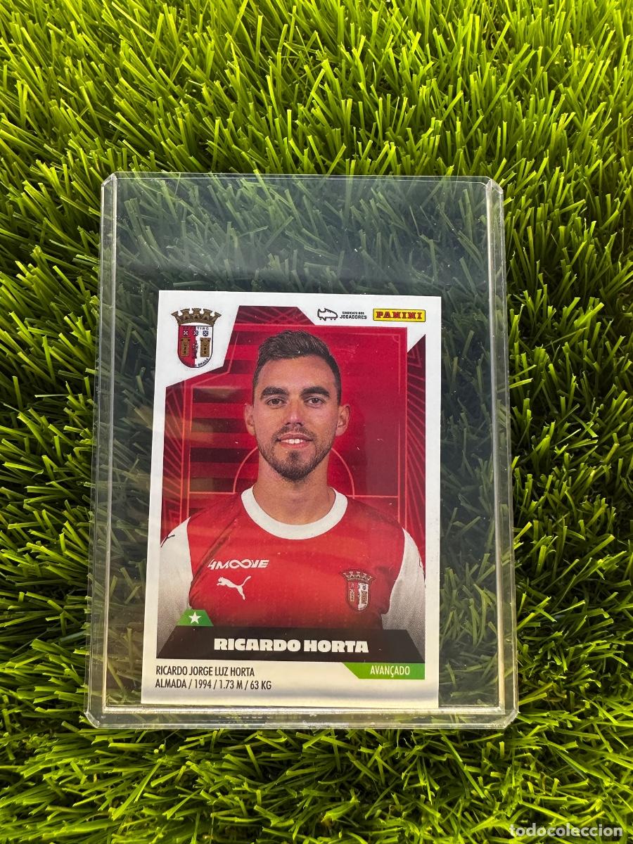 Cromos de f&uacute;tbol: N&ordm; 93 Ricardo Horta SC Braga Futebol Liga Portuguesa 23 24