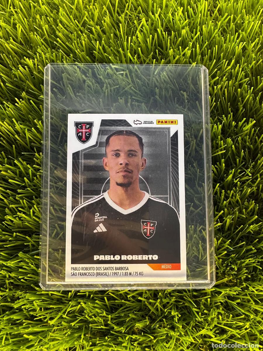 Cromos de f&uacute;tbol: N&ordm; 107 Pablo Roberto Casa Pia Futebol Liga Portuguesa 23 24