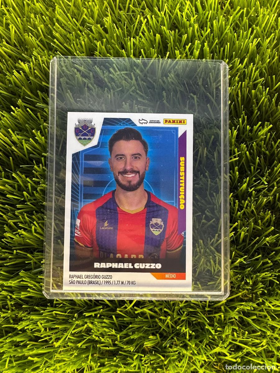 Cromos de f&uacute;tbol: N&ordm; 129BIS Raphael Guzzo Mercado de Invierno Chaves Futebol Liga Portuguesa 23 24