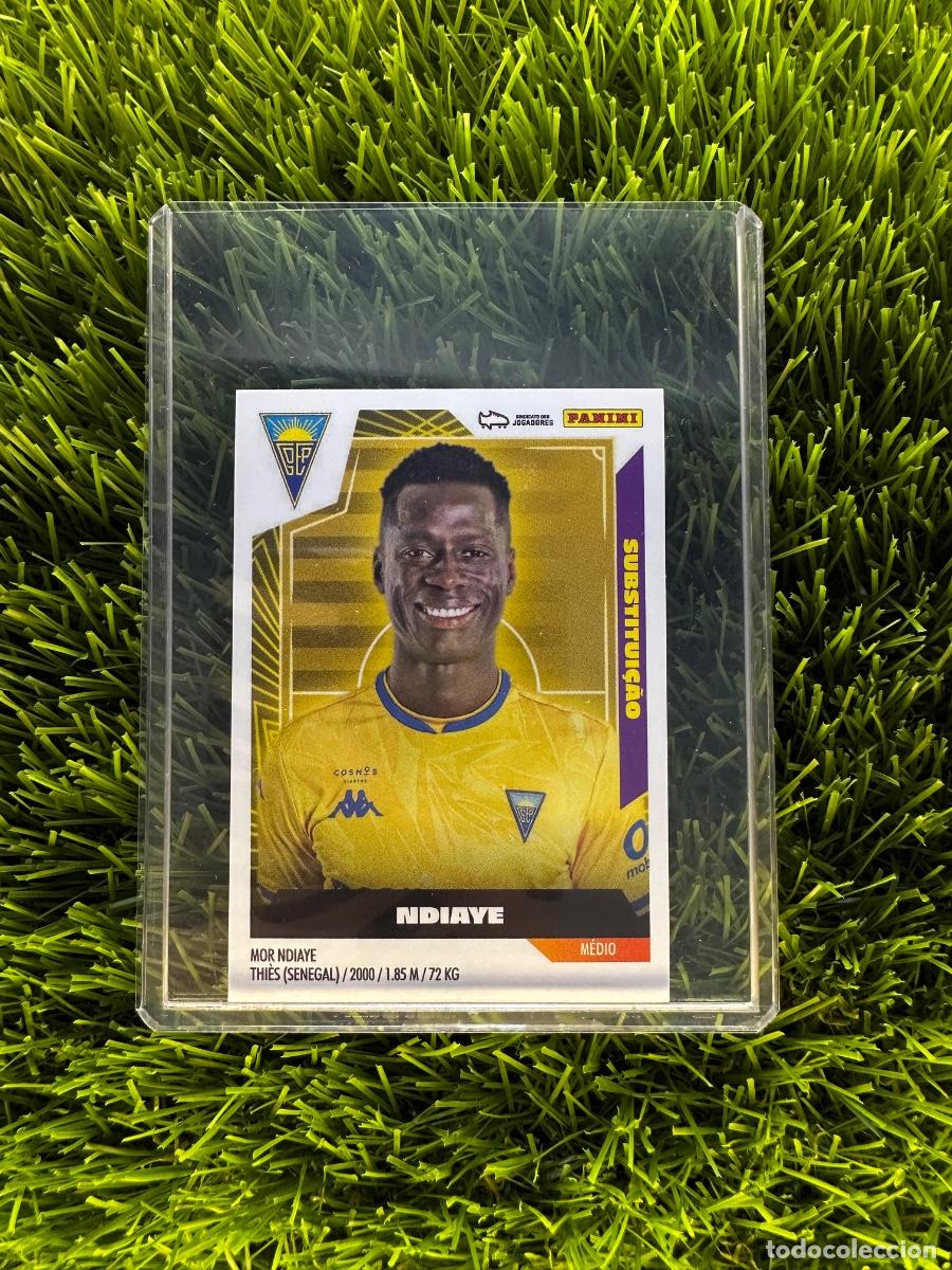 Cromos de f&uacute;tbol: N&ordm; 146BIS Ndiaye Mercado de Invierno Estoril Futebol Liga Portuguesa 23 24