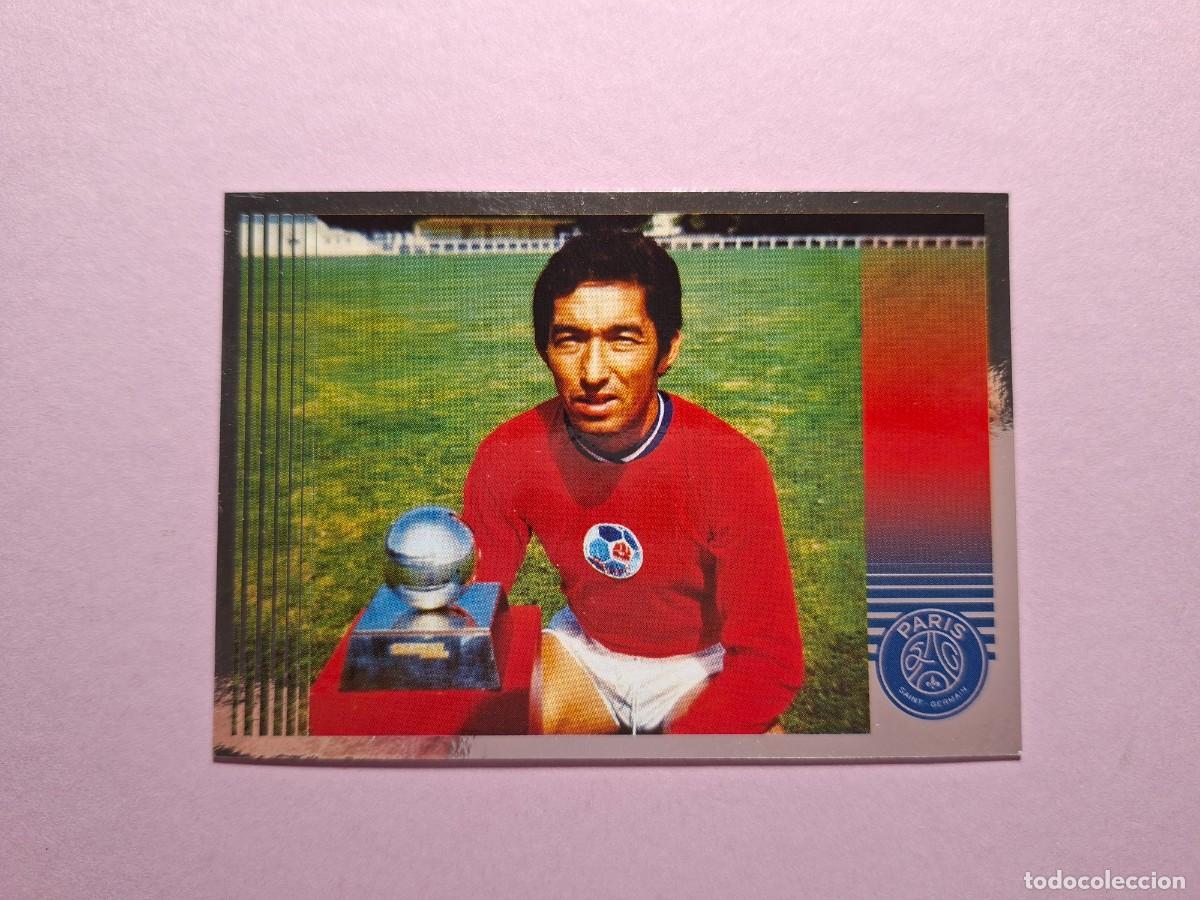 Cromos de f&uacute;tbol: 5 JEAN DJORKAEFF CROMO STICKER PANINI COLECCI&Oacute;N HISTORIA PSG PARIS SAINT GERMAIN 50 A&Ntilde;OS ANS