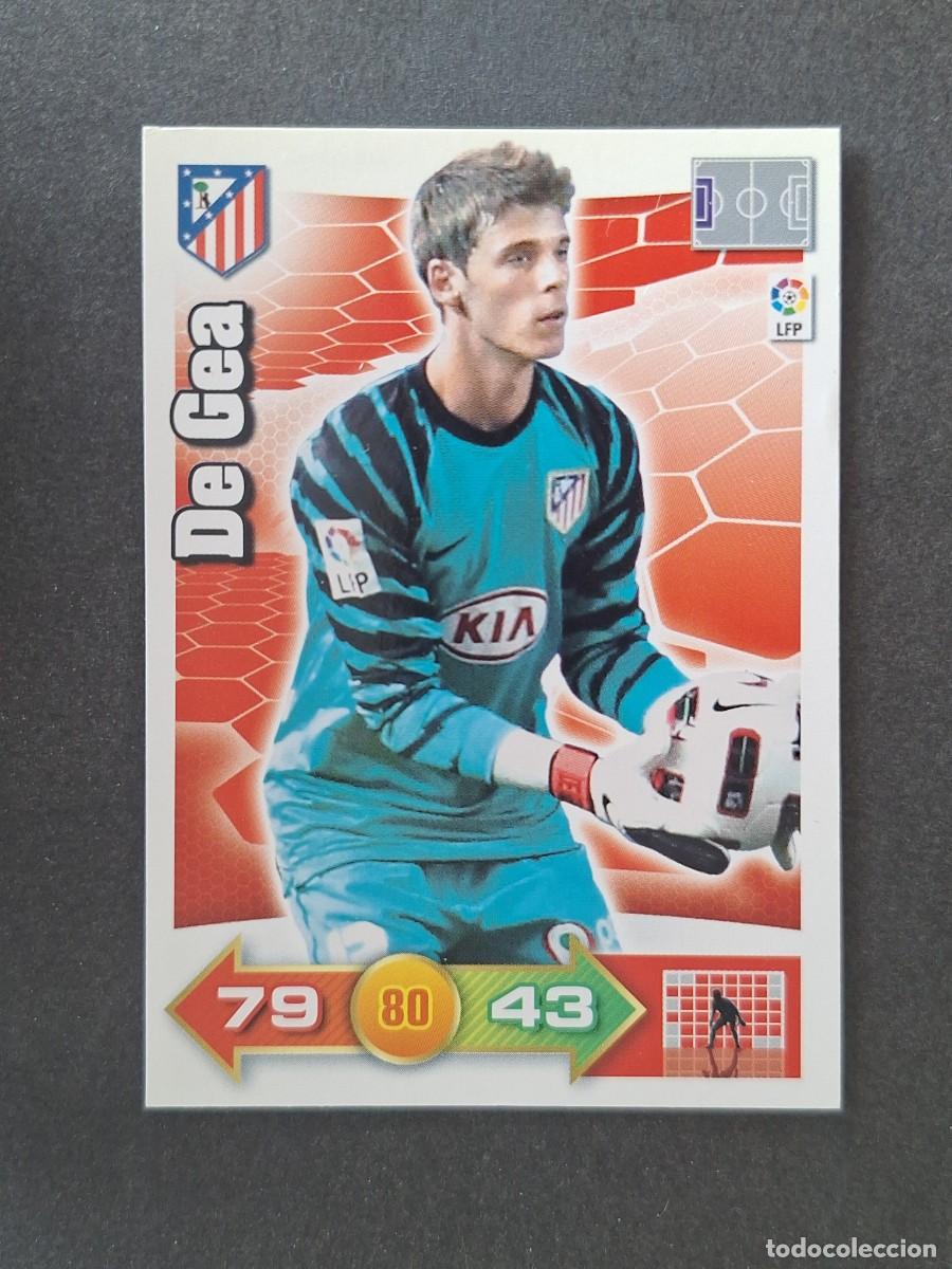 Cromos de f&uacute;tbol: L2 DE GEA ATLETICO DE MADRID PANINI ADRENALYN XL 2010 2011 10 11