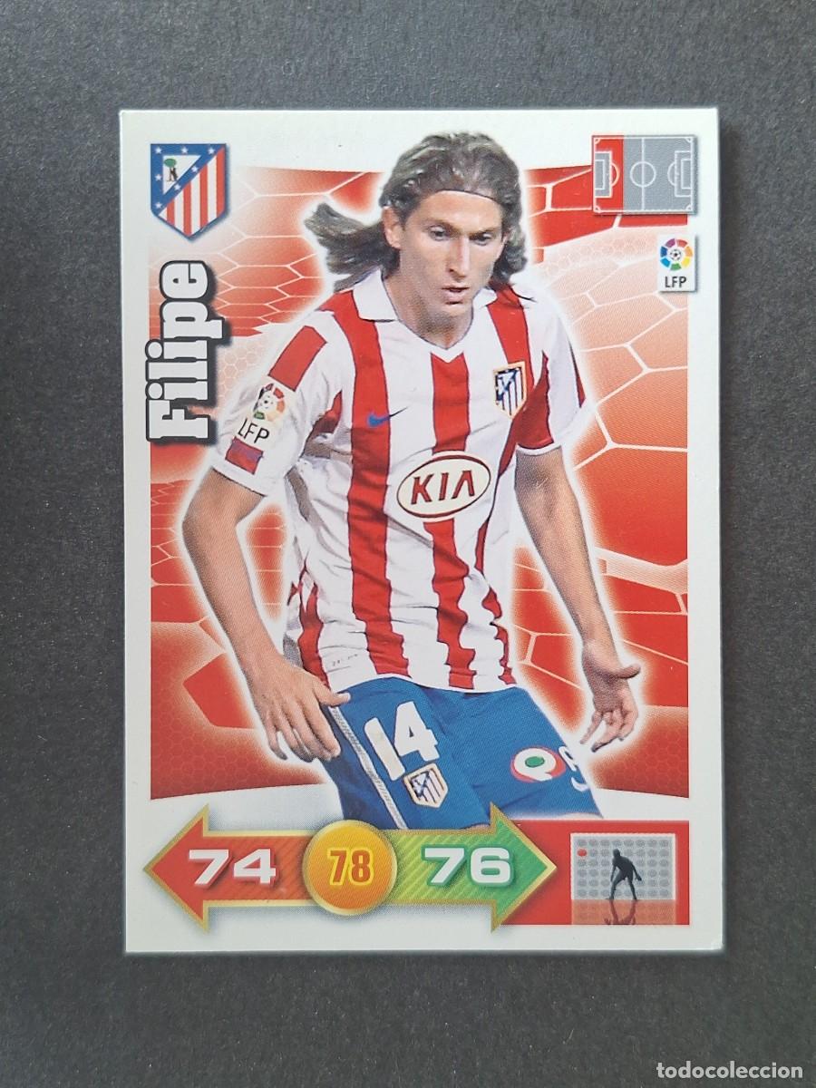 Cromos de f&uacute;tbol: L2 FILIPE ATLETICO DE MADRID PANINI ADRENALYN XL 2010 2011 10 11
